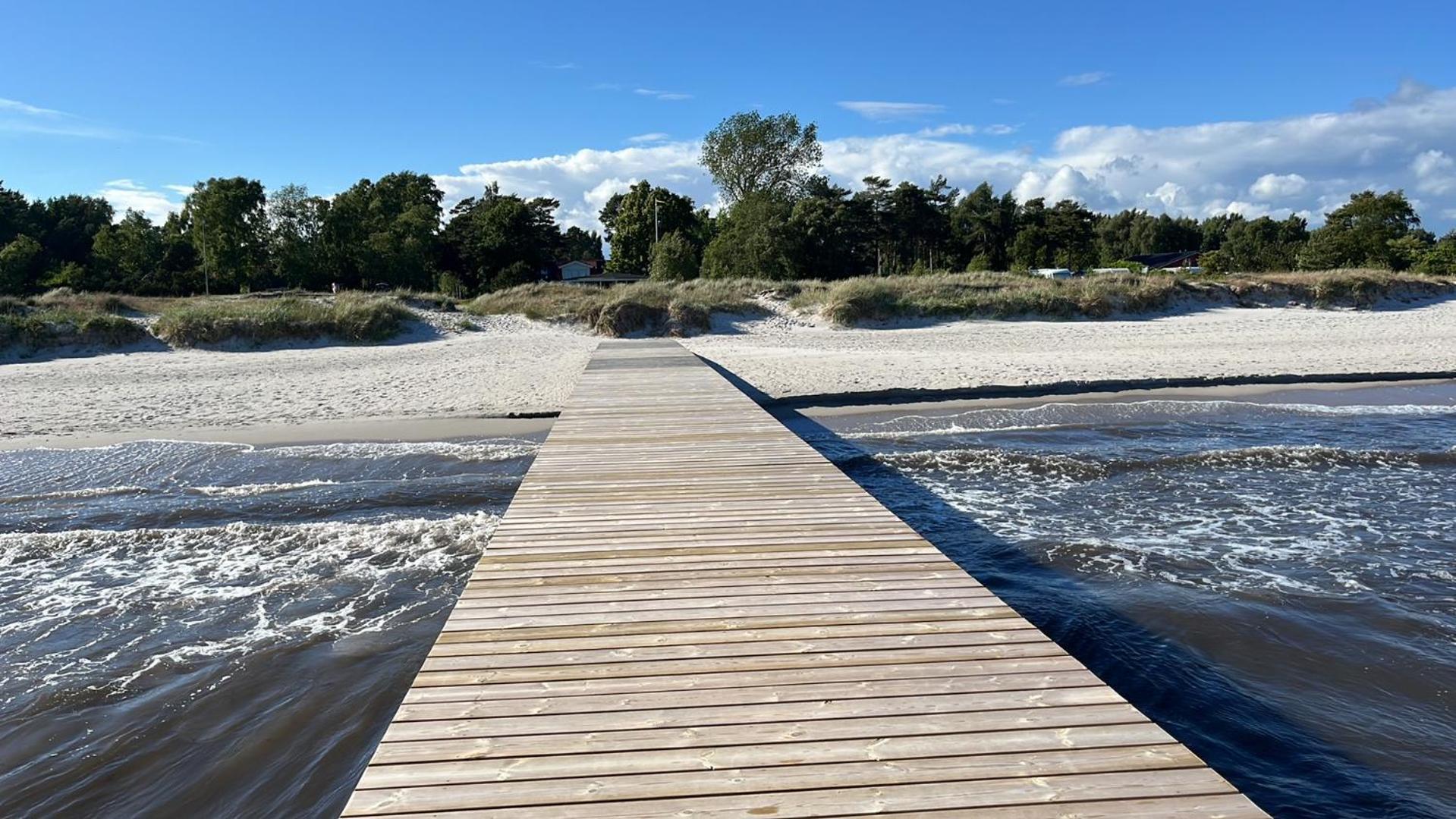 Strandboende Beddinge Strand Eksteriør bilde